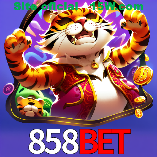 Imagem promocional da 858Bet mostrando a plataforma e suas vantagens